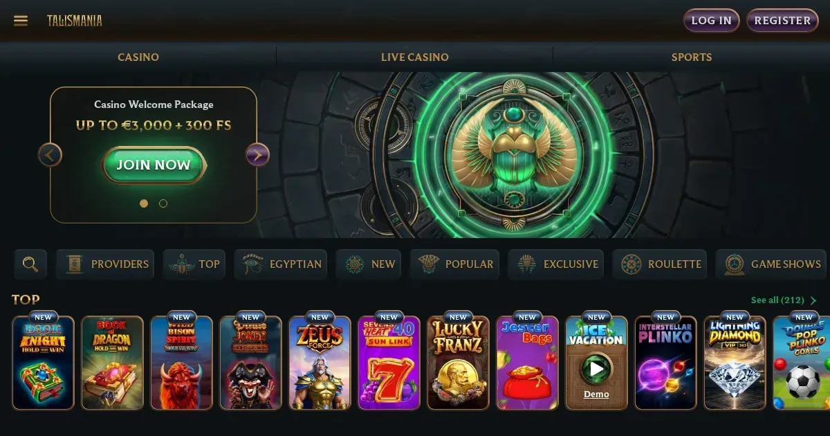 talismania casino